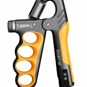 Hand Grip Tensor 5/100 Kg Contador Entrenador Mano Terapia