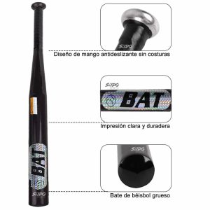 Bate Beisbol Aluminio Bateo Baseball Profesional 28 Pulgadas