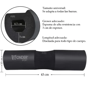 Almohadilla Para Barra Protector Hombros Pesas Sentadillas