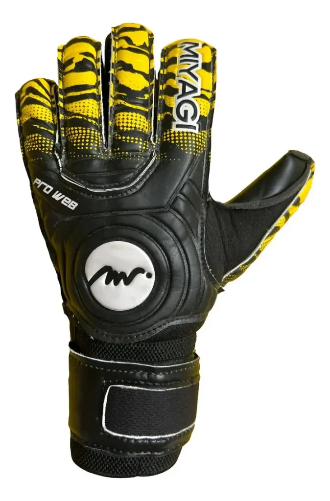 Guantes Arquero Futbol Pro Web Portero Profesional Miyagi