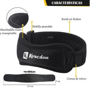 Rodillera Deportiva Strap Rotuliano Neopreno Ajustable