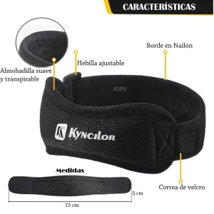 Rodillera Deportiva Strap Rotuliano Neopreno Ajustable