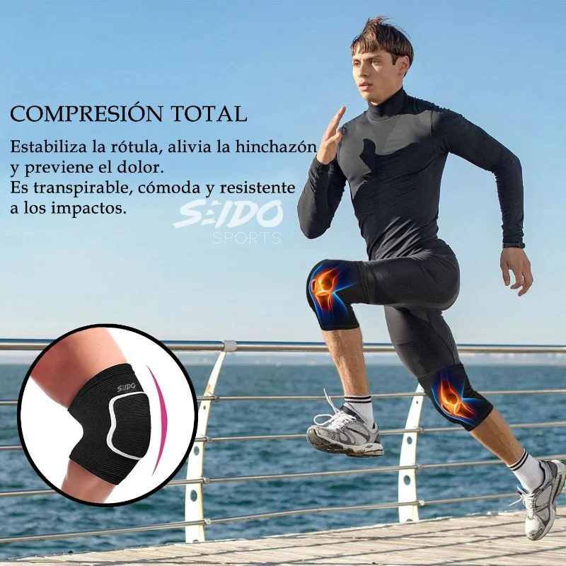 Rodilleras Deportivas X2 Voleibol Patinaje Basquet Multiusos