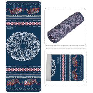 Toalla Microfibra Yoga Antideslizante Mat Portatil Plegable