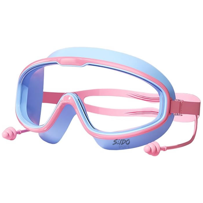 Gafas Natacion Niños + Tapa Oidos Piscina Anti Empañante