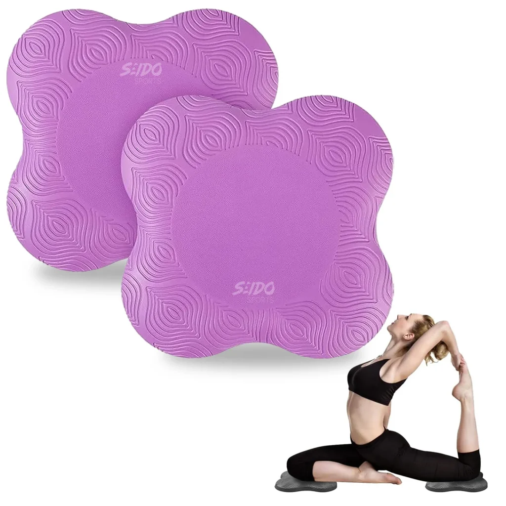 Almohadilla Rodillera Yoga X2 Cojín Antideslizante Pilates