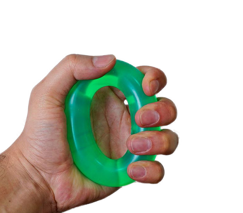 Kit Pinza Tensor Hand Grip Anillo Ejercitador Mano Terapia