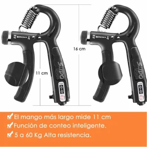 Tensor Hand Grip Contador 60 Kg X 2 Fortalecer Mano Muñeca
