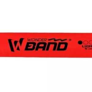 Bandas Elástica Resistencia Wonder Roja Pilates 5 Lb Suave