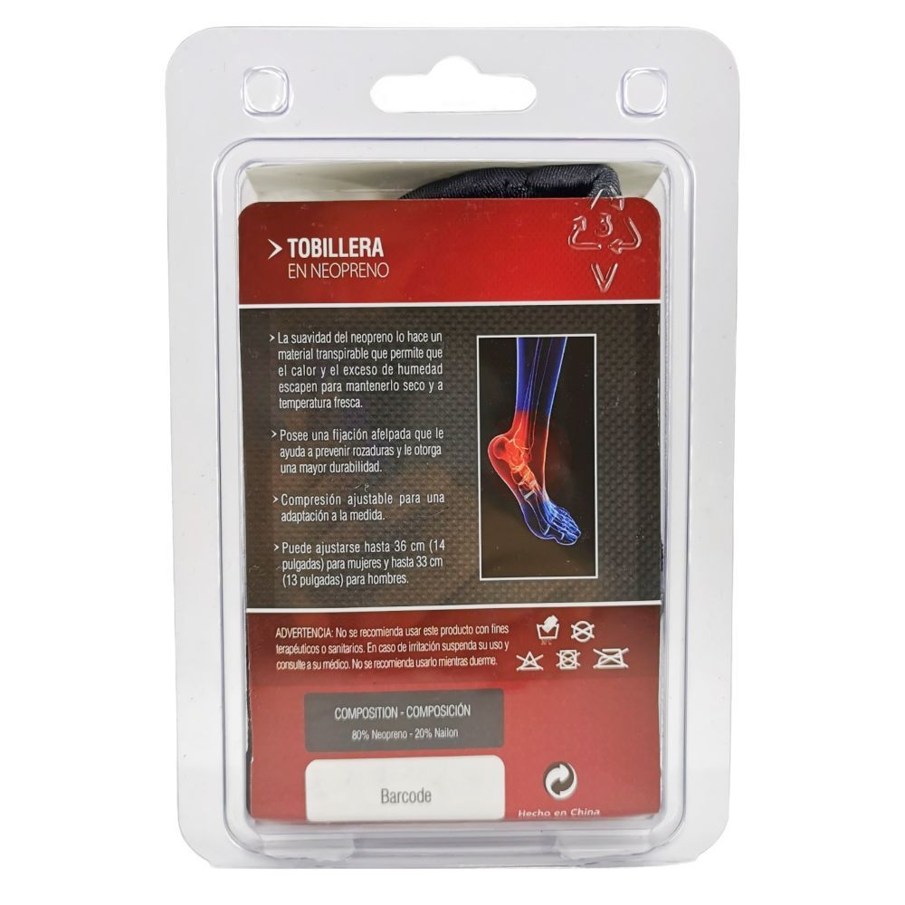 Tobillera Soporte Tobillo Miyagi Ortopédica Ajustable