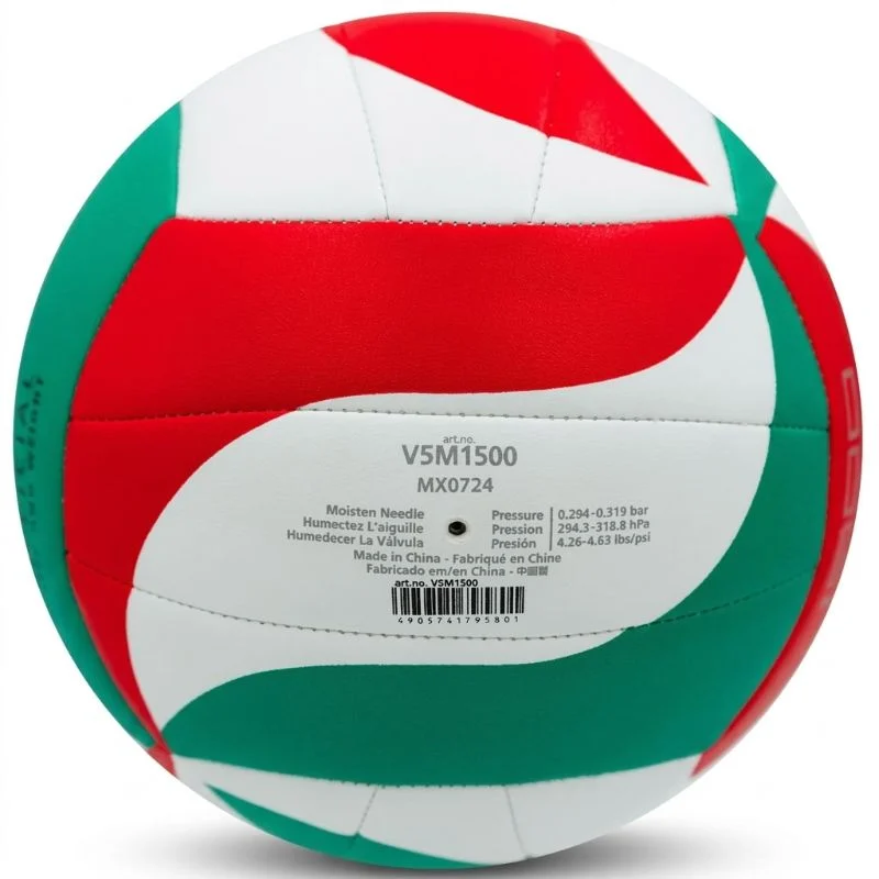 Balón Voleibol Molten V5M1500 Volleyball #5 Cosido 18 Paneles