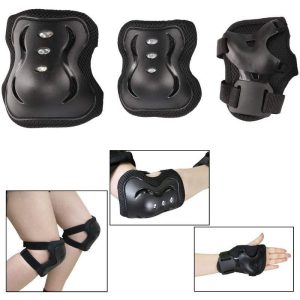 Kit Protección Patinaje Set Codera + Muñequera + Rodillera