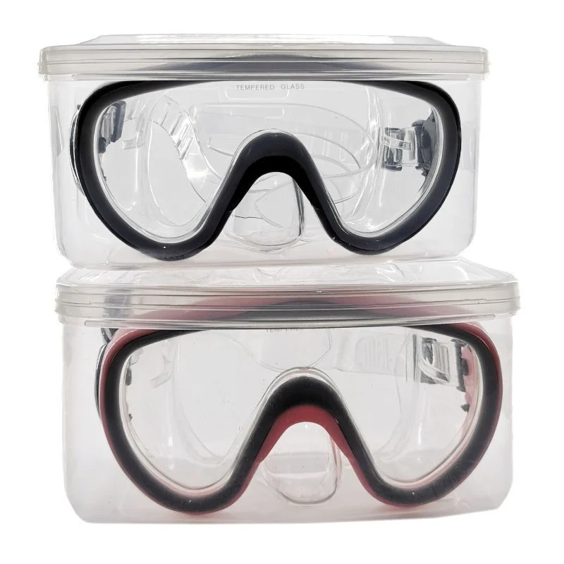 Careta Buceo Pesca Gafas Natación Vidrio Templado + Estuche