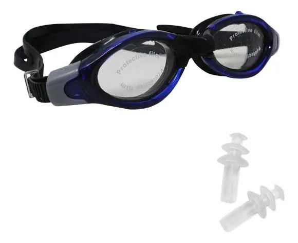 Gafas De Natación Lentes Piscina + Tapa Oídos + Estuche