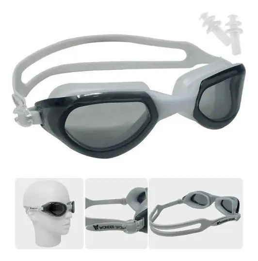 Gafas Natación + Tapa Oídos + Estuche Piscina Wonder Sport