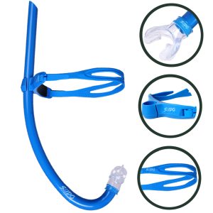 Snorkel Tubo Frontal Ylon- A Profesional Natación Buceo