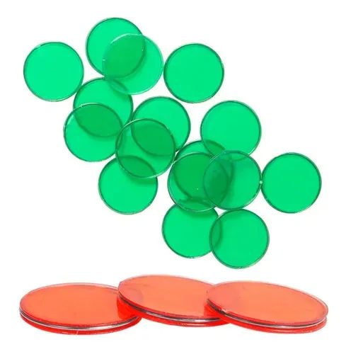 Fichas Magnéticas Para Bingo Juego De Mesa Paquete 100 Unds