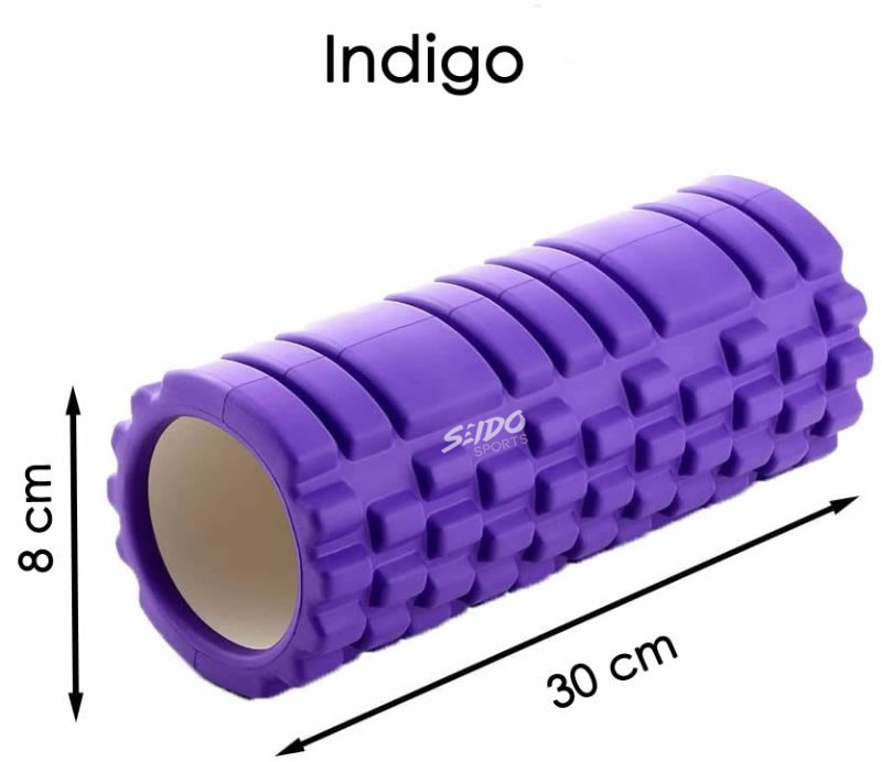 Rodillo Roller Foam Espuma Grabado Yoga Pilates Gym 30 X 8cm
