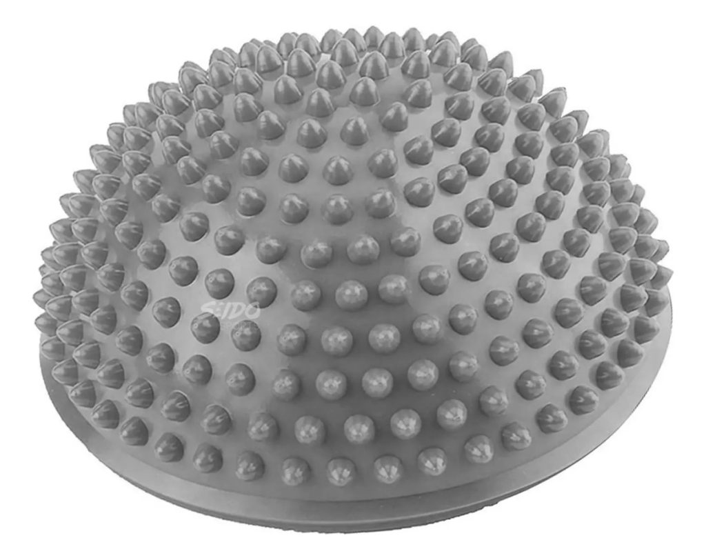 Mini Bosu Cojín Inestable Balón Masajeador Yoga Pilates Gym