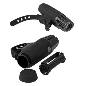 Linterna Bicicleta Luz Led Seguridad Potente Con Soporte