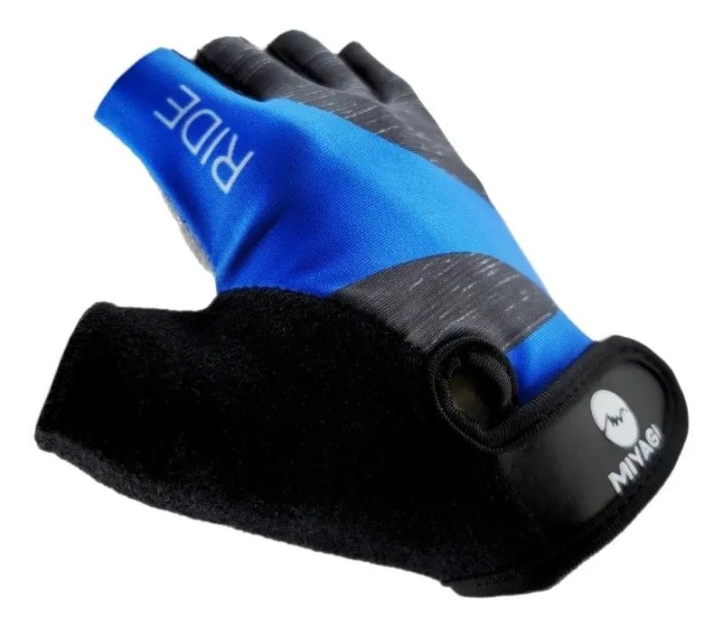 Guantes Protección Miyagi Ciclismo Fitness Gimnasio Pesas