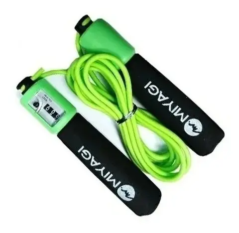 Cuerda Saltar Lazo Contador Miyagi Cardio Fitness Entrena