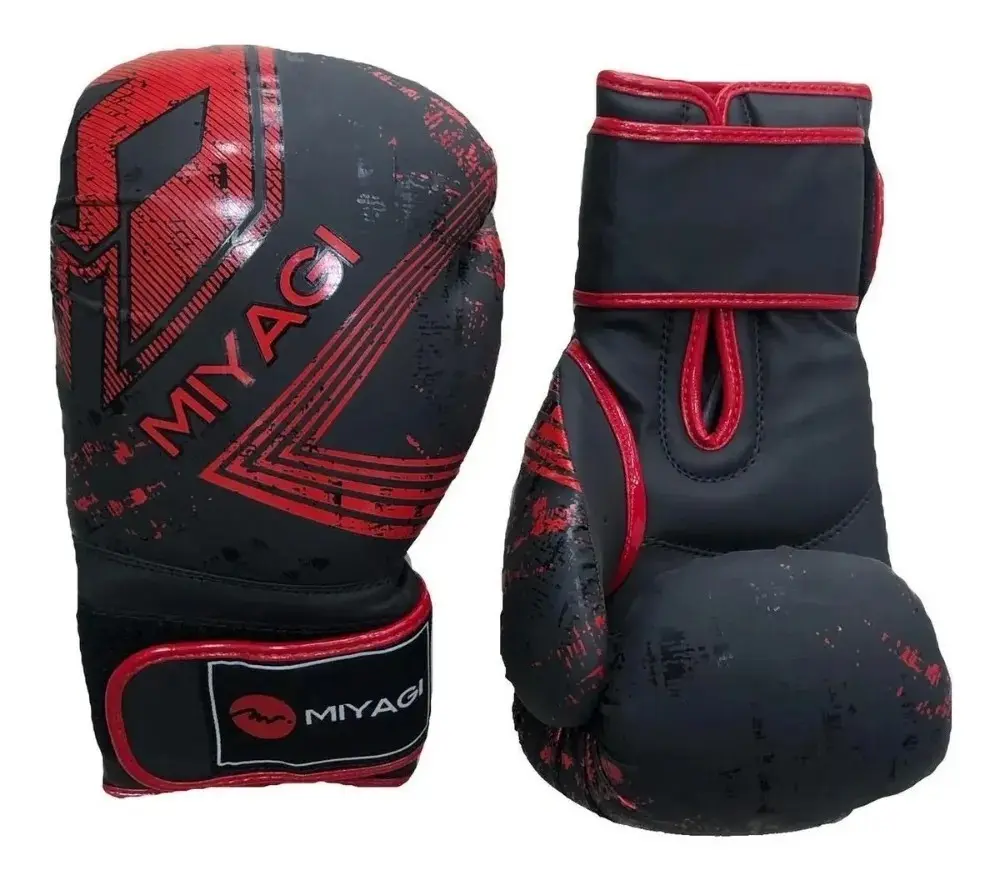Guantes Boxeo Artes Marciales Entrenamiento Miyagi 12 14 Onz