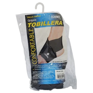 Tobillera Ortopédica Neopreno Tecnomed Ajustable Tendinitis