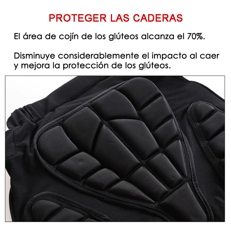 Short Protector Lycra Termoformado Multiuso Deportivo Miyagi
