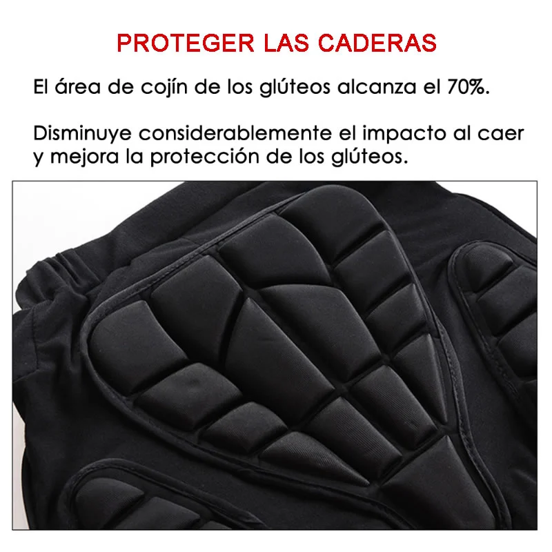Short Protector Lycra Termoformado Multiuso Deportivo Miyagi