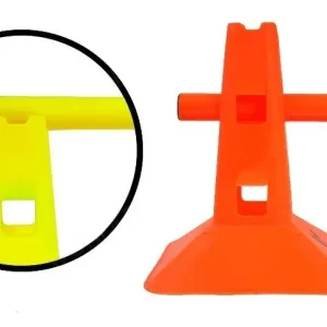 Cono Señalización Con Huecos 23 Cm Entrenamiento Deportivo