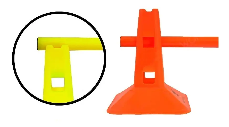 Cono Señalización Con Huecos 23 Cm Entrenamiento Deportivo