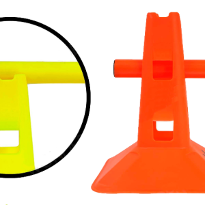 Cono Señalización Con Huecos 32 Cm Entrenamiento Deportivo