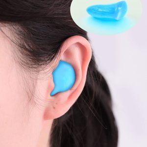 Tapa Oídos Silicona Moldeables X 3 Pares Natación + Estuche