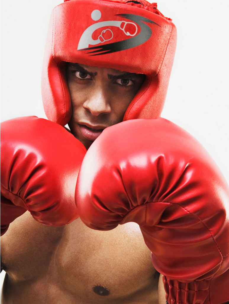 Casco Protector Mascara Artes Marciales Boxeo Karate Mma