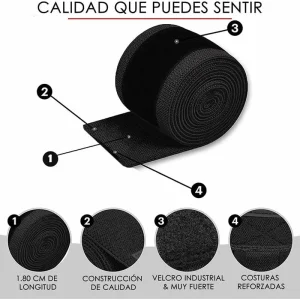 Vendas Protector Rodillas X 1 Rodilleras Levantamiento Pesas
