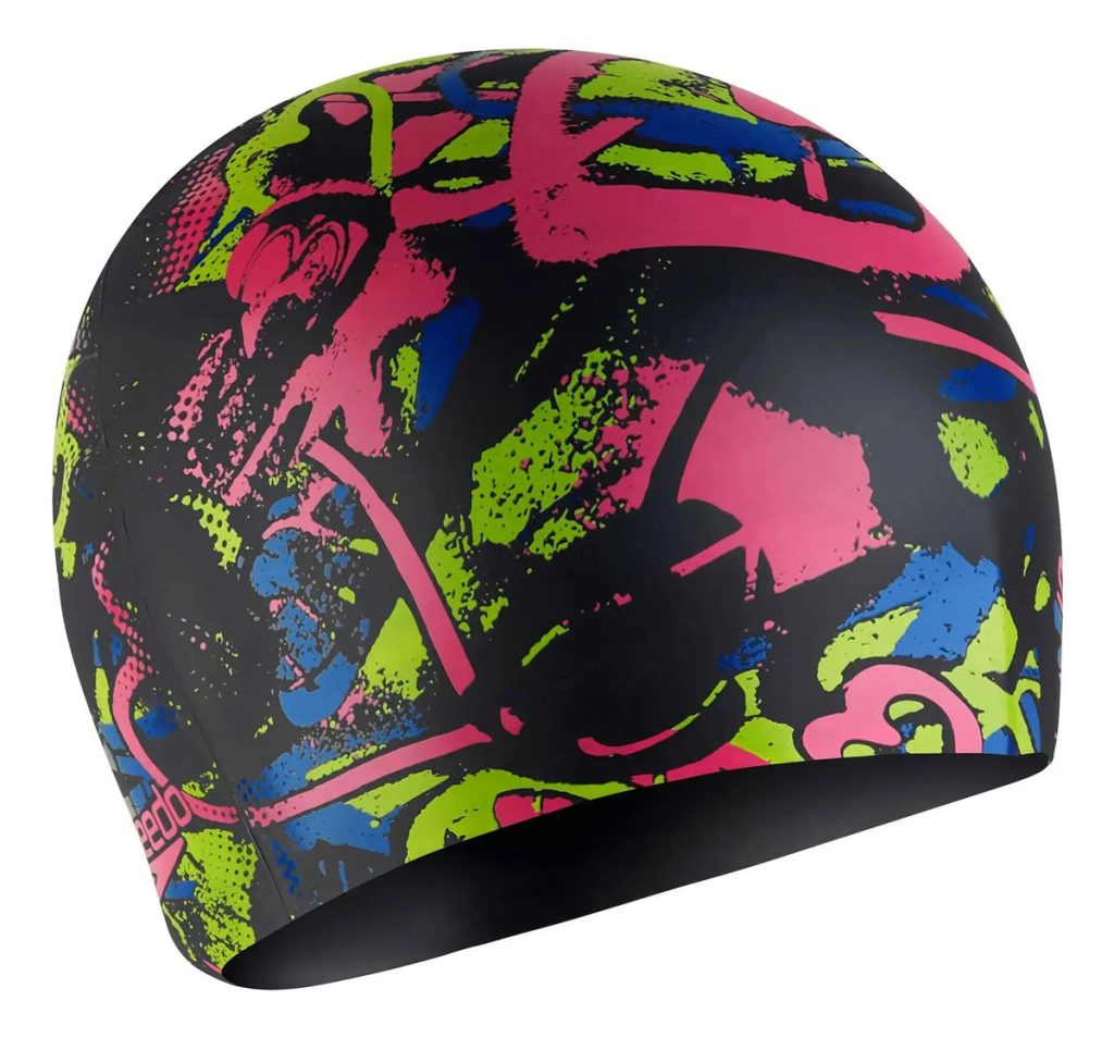 Gorro De Natacion Speedo Silicona Printed Piscina Deporte