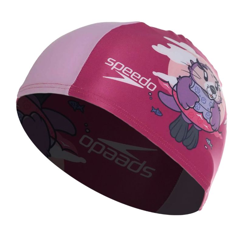 Gorro Natación Textil Niños Speedo Printed Character Piscina