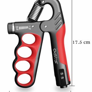 Hand Grip Tensor 5/100 Kg Contador Entrenador Mano Terapia