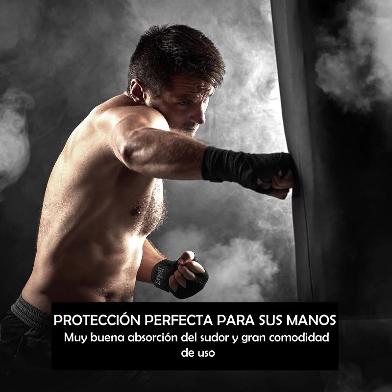Par Vendas Boxeo Everlast Artes Marciales Envoltura Mano