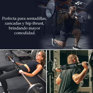 Almohadilla para Barra — Protector de Hombros y Cuello para Pesas y Sentadillas