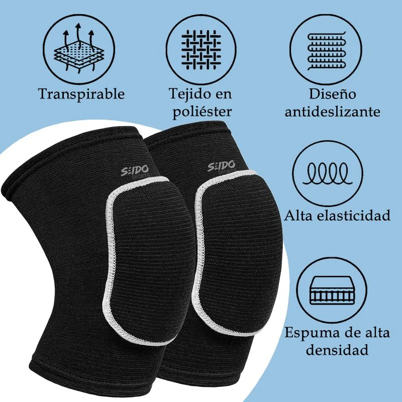Rodilleras Deportivas X2 Voleibol Patinaje Basquet Multiusos