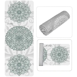 Toalla Microfibra Yoga Antideslizante Mat Portatil Plegable