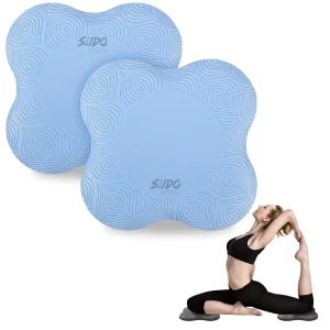 Almohadilla Rodillera Yoga X2 Cojín Antideslizante Pilates