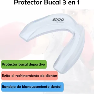 Kit Protectores Bucales X5 Boxeo Artes Marciales Mma Estuche