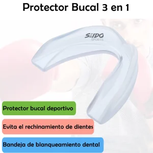 Kit Protectores Bucales X5 Boxeo Artes Marciales Mma Estuche