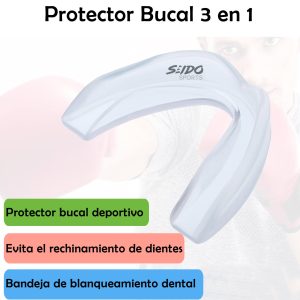 Kit Protectores Bucales X5 Boxeo Artes Marciales Mma Estuche