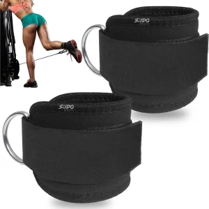 Arnes Tobillo X2 Para Poleas Grillete Tobillera Fitness Gym