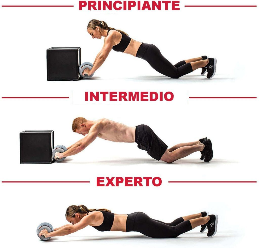 Rueda Abdominal Miyagi Rodillo Ejercicio Tonificador Abdomen