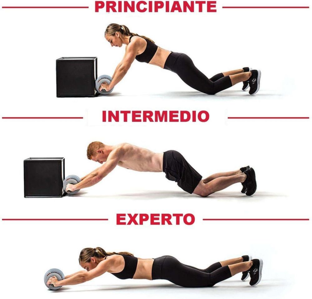 Rueda Abdominal Miyagi Rodillo Ejercicio Tonificador Abdomen